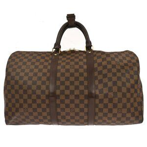 Louis Vuitton Damier Keepall 50 Travel Duffle Handbag N41427 MB0066 117445
